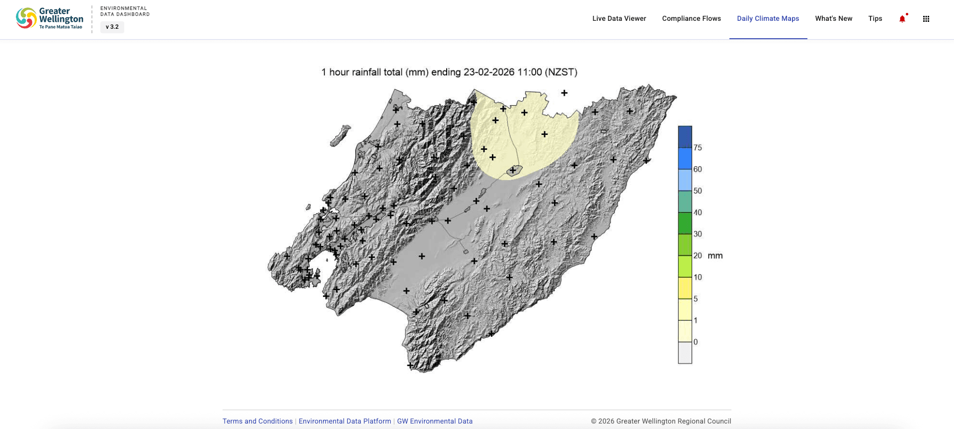 Climate maps visualiser and time-lapse